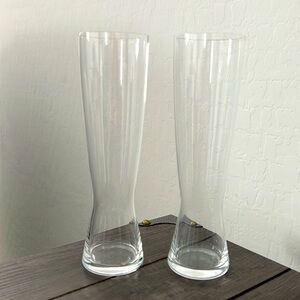 Spiegelau Beer Classics Pilsner Glasses - 8.5” with Etched Signature (Set of 2)